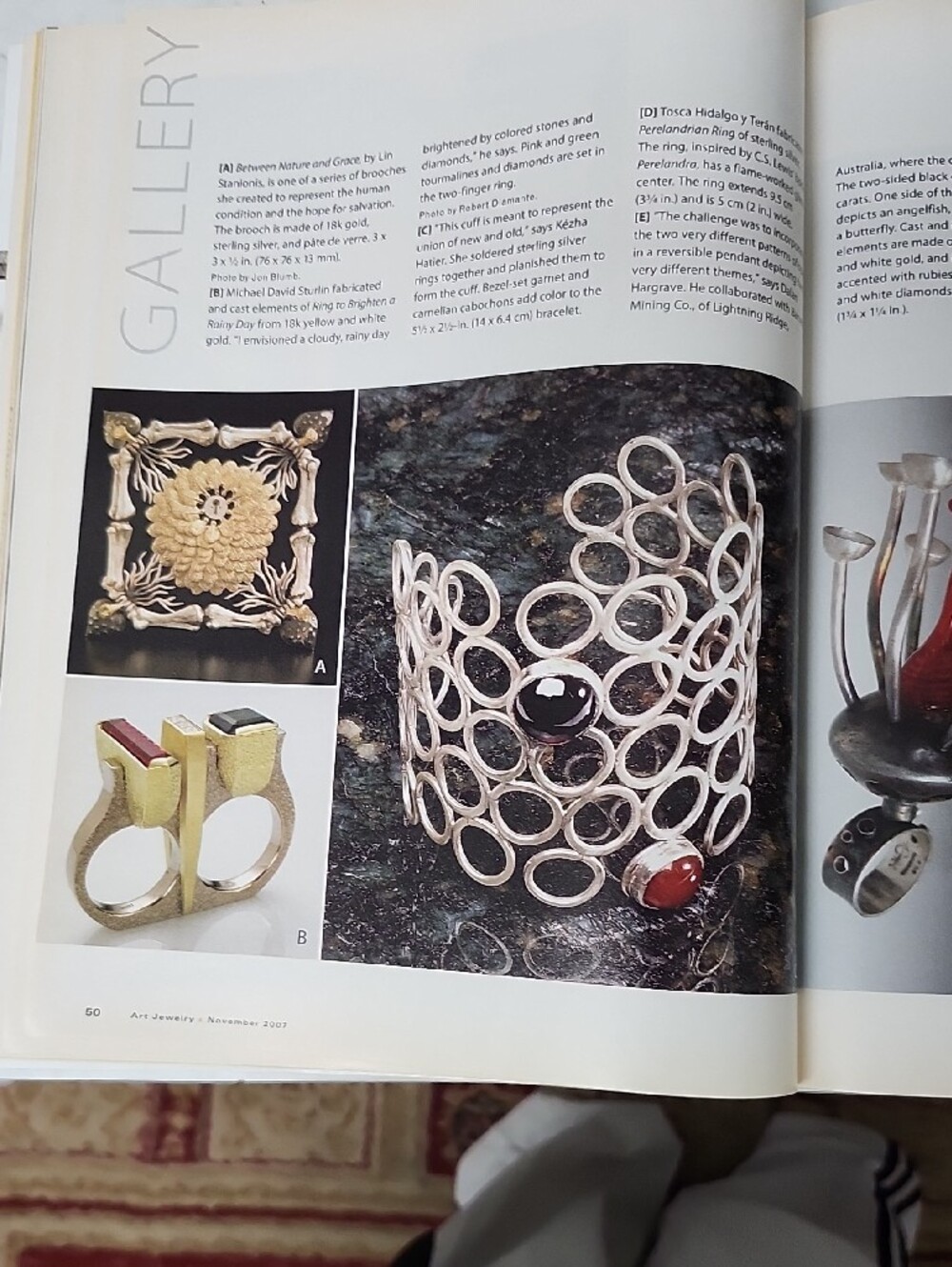 Art Jewelry Magazine. - Picture 14 of 16